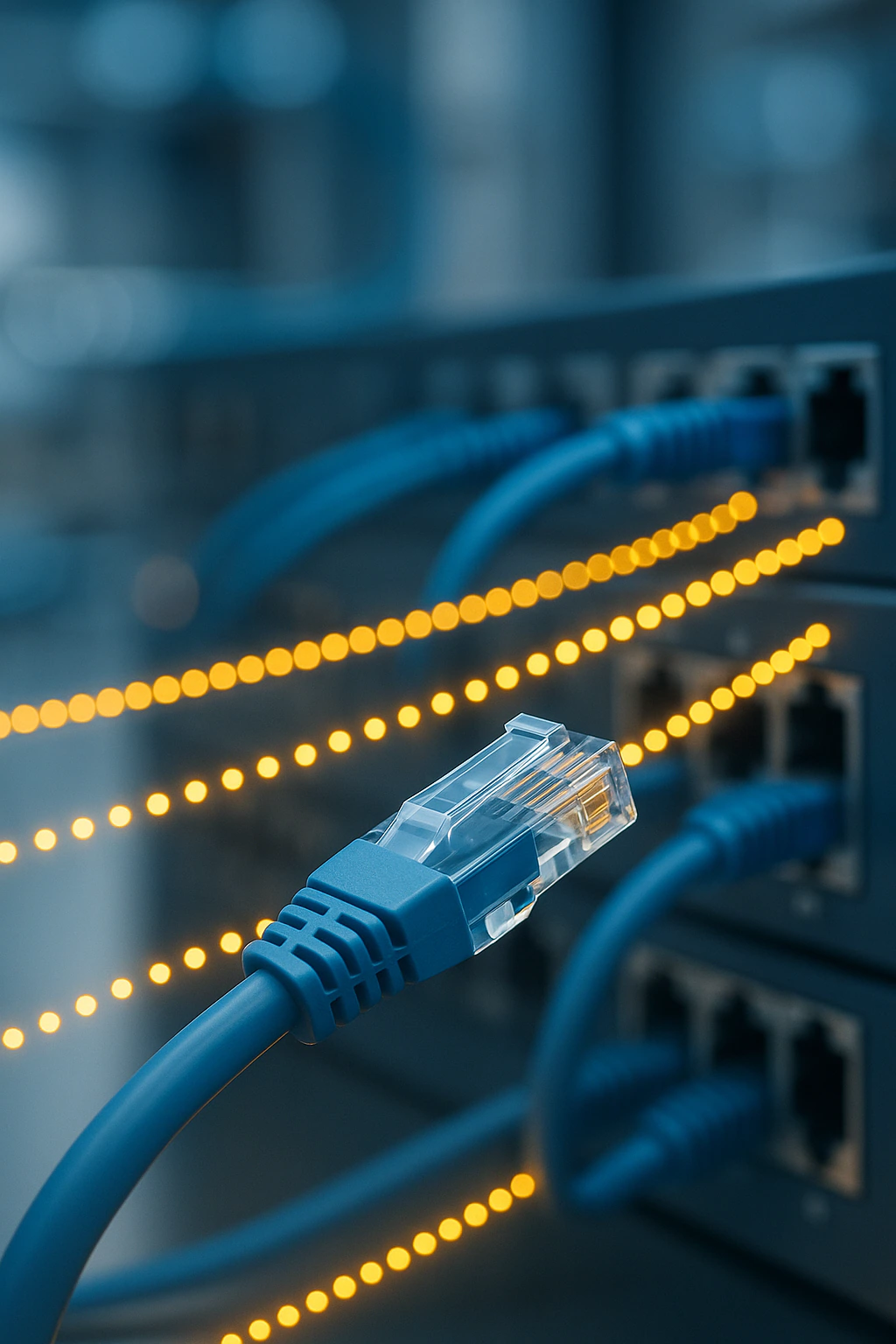 Weltweite Vernetzung über Glasfaser