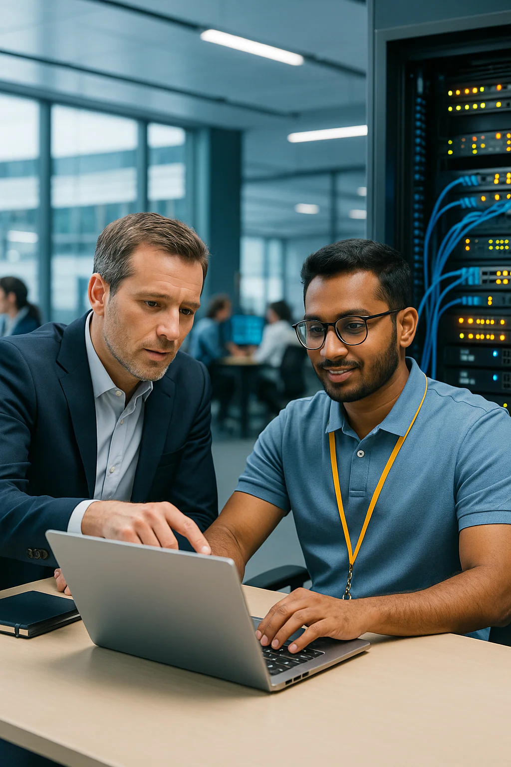 Moderne IT-Lösung im Einsatz